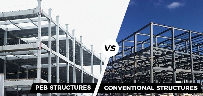 What Is The Difference Between PEB And Conventional Structures?