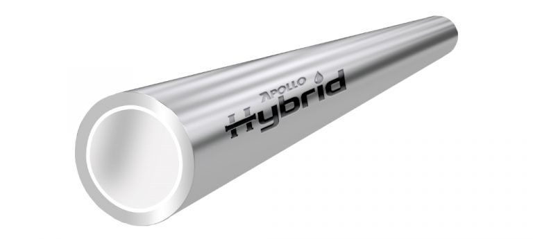 Circular apollo hybrid steel pipes & tubes with PVC & in-line galvanized tube for house hold plumbing