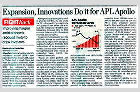 Expansion, Innovations Do it for APL Apollo- IN ET